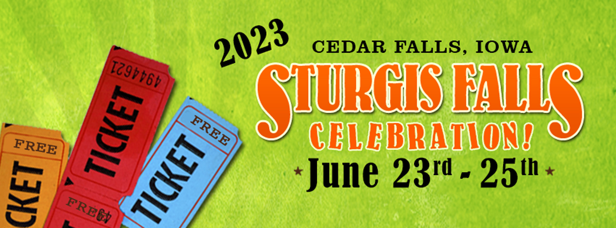 Sturgis Falls Celebration in Cedar Falls Iowa