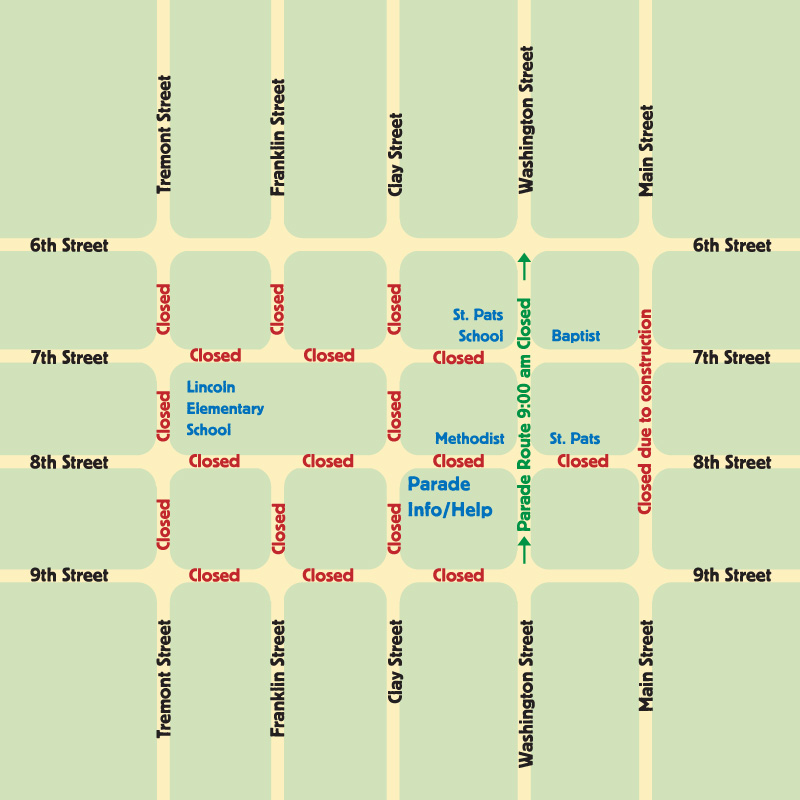 Maps Sturgis Falls Celebration in Cedar Falls Iowa